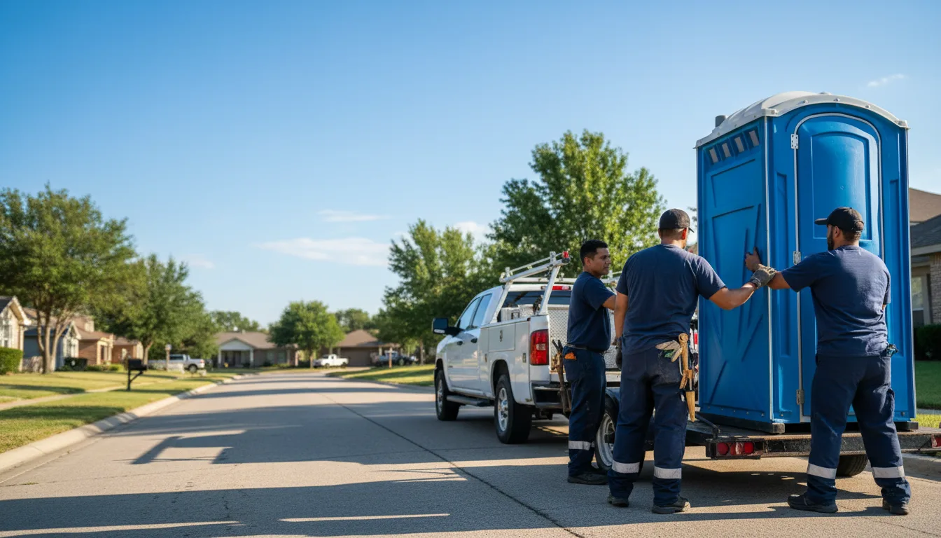 Portable Toilet Rental in Belmont, LA near me